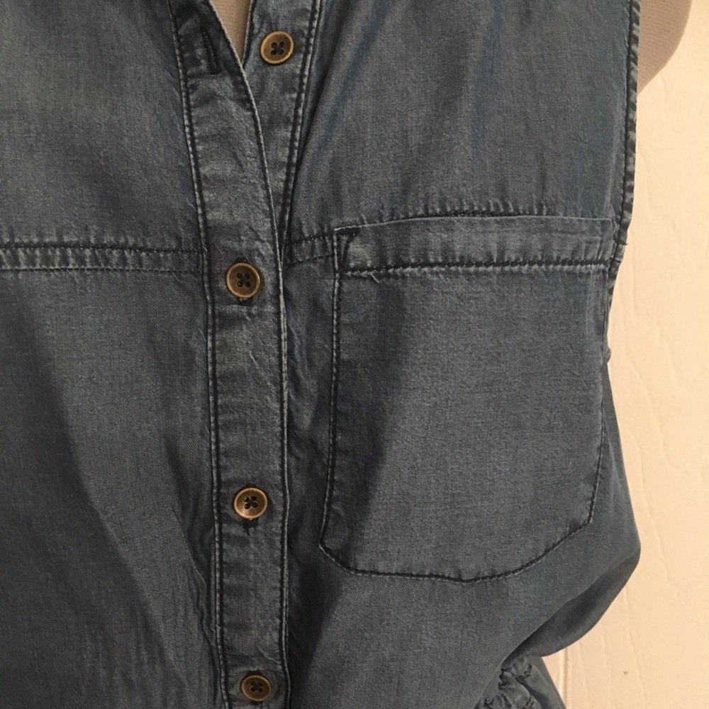 F21 100% Lyocell sleeveless romper size S - Picture 5 of 14